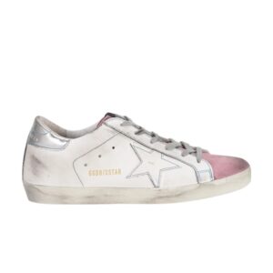 Baskets Golden Goose Wmns Superstar Blanc Rose G36WS590 S57