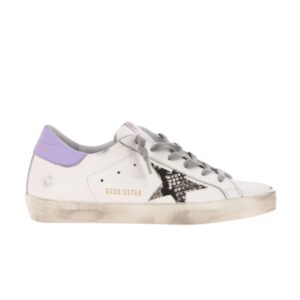 Baskets Golden Goose Wmns Superstar Python Blanc G36WS590 T11