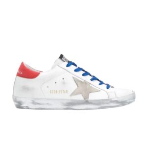 Baskets Golden Goose Wmns Superstar Blanc Rouge GWF00101 F000229 10218
