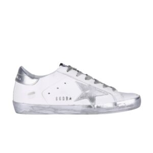 Baskets Golden Goose Wmns Superstar Blanc Argent Argent GWF00101 F000314 80185