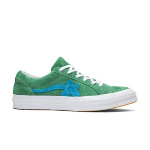 Baskets Golf Le Fleur x Converse One Star Ox Jolly Vert Noir 160322C