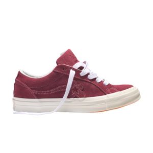 Baskets Golf Le Fleur x Converse One Star Ox Mono Rouge 162132C
