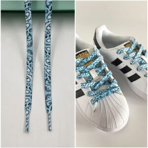 Gorilla Guard Adidas Lacets Cyan Paisley 467883