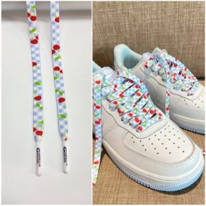 Gorilla Guard Air Force 1 '07 LX Lacets Bleu Cerise 465464