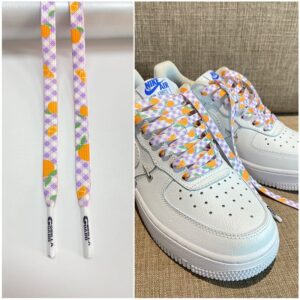 Gorilla Guard Air Force 1 '07 LX Lacets Violet Pêche Crème 465475