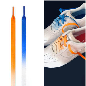 Gorilla Guard Air Force 1 Lacets dégradés orange-bleu 470709