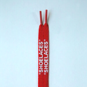 Gorilla Guard Air Force 1 Texte Rouge Lacets Blanc 470653
