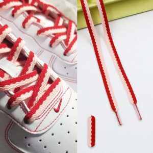 Gorilla Guard Air Force 1 Blanc Rouge Rouge-Rose Lacets 465500