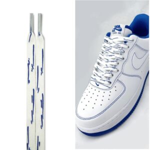 Gorilla Guard Nike Air Force 1 Blue Lines Lacets 467667