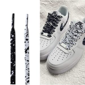 Gorilla Guard Nike Air Force 1 Ink BW Lacets 468909