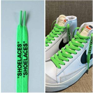 Gorilla Guard Nike Blazer Mid Text Lacets Vert Néon 470679