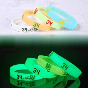 Jinduo Antetokounmpo Logo Glow 4 ensemble de bracelets 435792