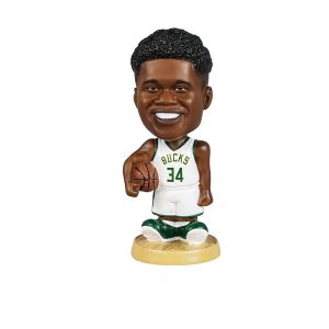 Jinduo Antetokounmpo Figurine Bobblehead debout Blanc 437973