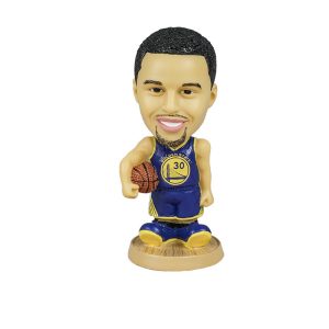 Jinduo Curry Figurine Bobblehead Debout Noir 437694