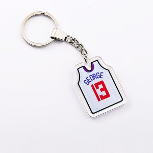 Jinduo George 13 étoiles porte-clés blanc 423464