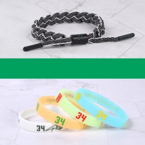 Ensemble de bracelets Jinduo Giannis Logo Glow 5 Vert 436007