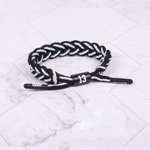 Jinduo Harden Bracelet tressé noir Noir 426031