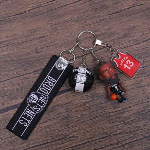 Jinduo Harden Nets Player Porte-clés Blanc 438417