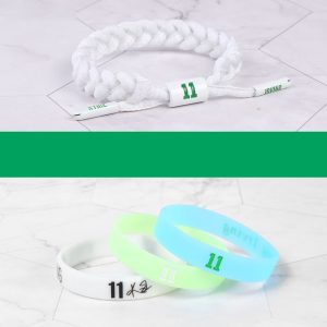 Jinduo Irving Logo Glow 4 Ensemble de bracelets Noir 435920