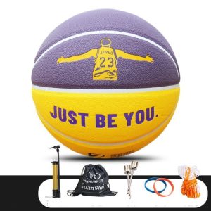Jinduo James Just Be You Ballon de basket Rouge 437352