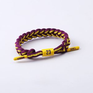 Jinduo James Bracelet tressé violet 426005