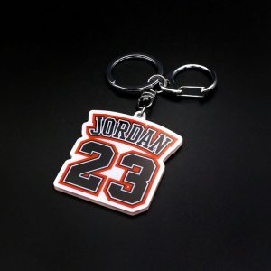 Porte-clés Jinduo Jordan numéro de maillot porte-clés 433972