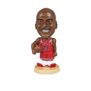 Jinduo Jordan Figurine Bobblehead debout Crème 437896