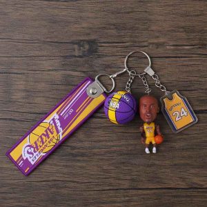 Jinduo Kobe Lakers Joueur Porte-clés Bleu 438396