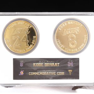 Ensemble de pièces commémoratives Jinduo Lakers Kobe Tang 427791