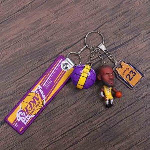 Jinduo LeBron Lakers Joueur Porte-clés Bleu 438402