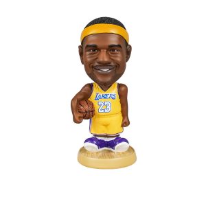Jinduo Figurine Bobblehead debout Lebron Violet 437551