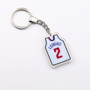 Jinduo Leonard 2 étoiles porte-clés blanc 423460