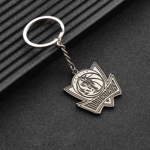 Porte-clés avec logo en acier Jinduo Mavericks 427763