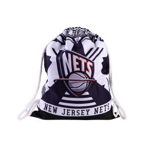Jinduo New Jersey Nets Logo Sac Marron 423196