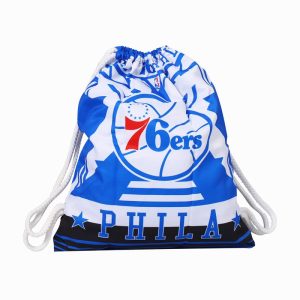 Sac avec logo Jinduo Philadelphia 76ers Noir 423190