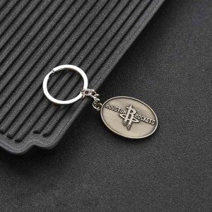 Porte-clés avec logo en acier Jinduo Rockets 427761