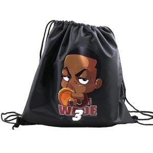 Sac à dos Jinduo Wade Cartoon noir, sac noir 427707