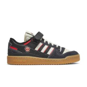 Midwest Kids x adidas Forum Low Baskets en gomme noire GW0035