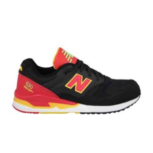 New Balance 530 Baskets Noir Jaune Rouge M530PIN