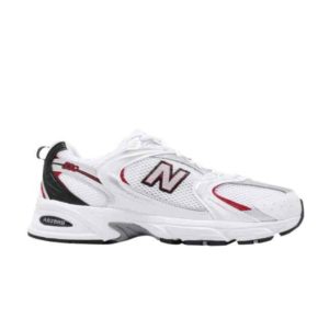 Baskets New Balance 530v2 Retro Blanc Argent Rouge MR530SA
