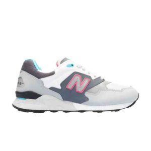 New Balance 878 Baskets en vison gris argent plomb ML878AAD