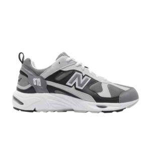 New Balance 878 Baskets Gris Blanc CM878GRYD