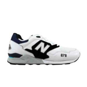 Baskets New Balance 878 Blanc Noir Marine Noir ML878AAA