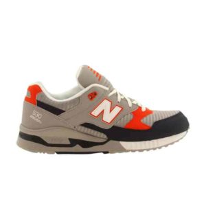 Baskets New Balance M530 Gris Marine Orange M530GNO