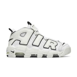 Baskets Femme Nike Air More Uptempo Summit Blanc Noir Voile DO6718 100