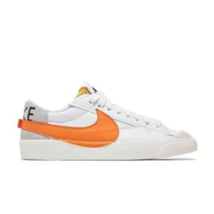 Nike Blazer Low '77 Jumbo Blanc Alpha Orange DN2158 100