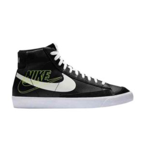 Nike Blazer Mid '77 Vintage Reverse Logo - Noir DA4651 001