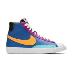 Nike Blazer Mid GS Aurora Violet Orange Blanc CZ9441 400