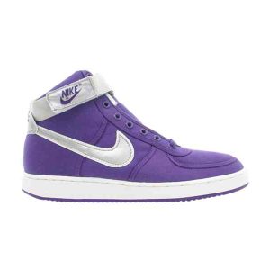 Nike Vandal Canvas Varsity Violet Métallisé Argent Baskets 305607 501