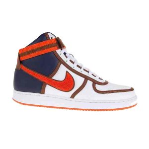Nike Vandal High Cuir Orange Obsidienne Baskets 309427 181